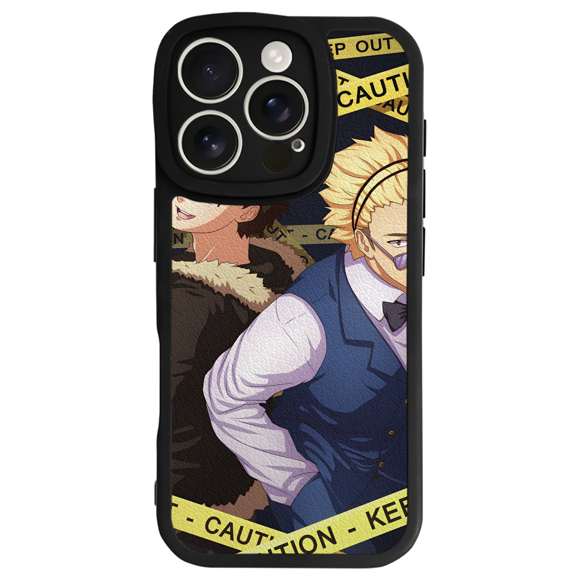 （画像用） ハイキュー!! Haikyu!! 【iPhone 16シリーズ対応】シリコンスマホケース（レザー調） 材質：シリコン
